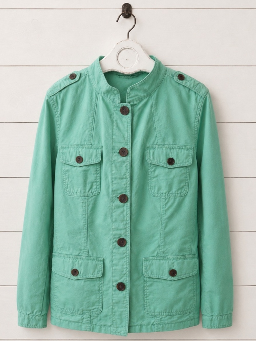 Talbots Green Utility Jacket